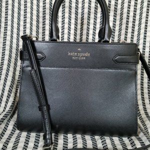🏝 MAKE AN OFFER
kate Spade Medium Satchel Staci Black Crossbody